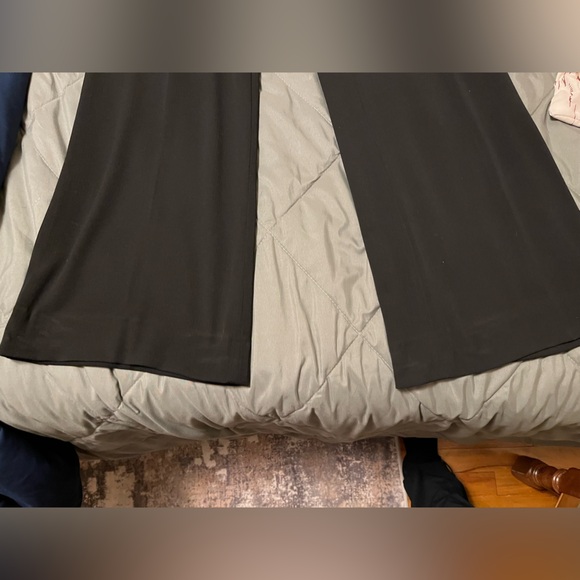 Long Tall Sally Black Wide-Leg Pants US size 10 - Picture 5 of 8